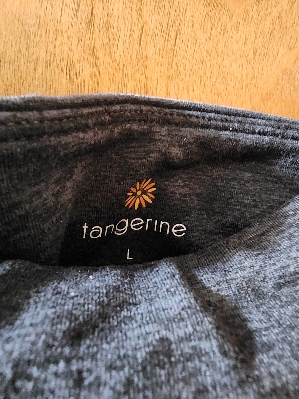 Tangerine Dark Gray Active - Flared Athletic Skort - Picture 2 of 3